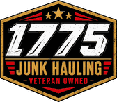 1775 Junk Hauling badge logo
